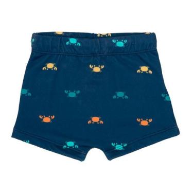 Imagem de Sunga Boxer Malha UV com Cordão Interno Menino Praia - Fofotinhos, Car