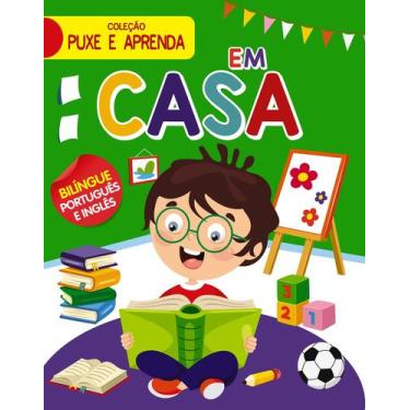 Imagem de Livro - Coleção Puxe e Aprenda - Em Casa