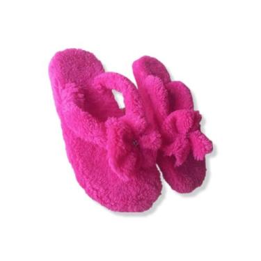 Imagem de Chinelo de pelúcia Havaianas Rosa, 35
