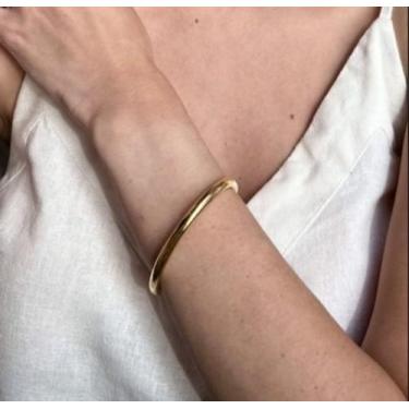 Imagem de Bracelete tubo liso - TALICIAH SEMI JOIAS