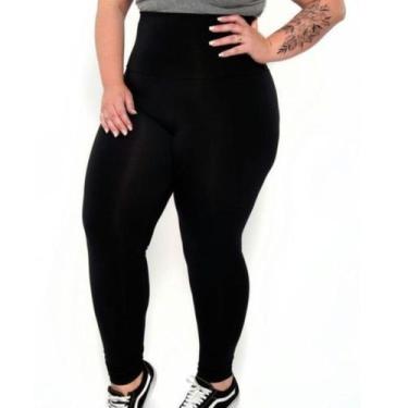 Imagem de Legging Fitness Plus Size - Gringas Model, Preto, G2