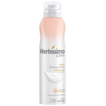Imagem de Desodorante Aerossol Antitranspirante Herbíssimo Care Vanilla