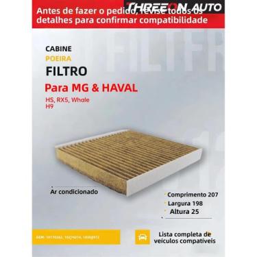 Imagem de Filtro De Ar De Cabine Com Carvão Ativado MG HS RX5 1.5 2.0 Plug-In MK