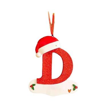 Imagem de Decoração De Árvore De Natal Com 26 Letras Em Acrílico DIY, Ornamento 