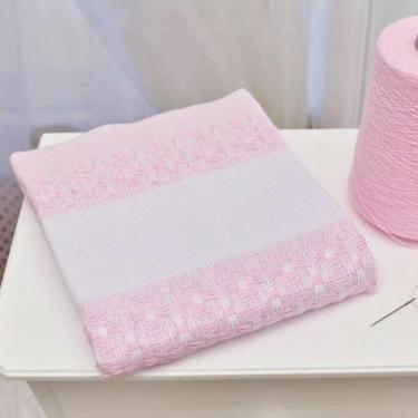 Imagem de Cobertor Bebê Térmico Para Bordar 100% Algodão 110x90 TexNew - TexNew 