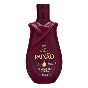 Imagem de Paixão Loção Hidratante Framboesa Negra Com Ação Desodorante 200Ml