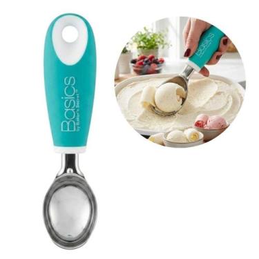 Imagem de Colher Sorvete Açai Pegador Bola Concha Inox Baker's Secret