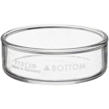 Imagem de Tampas para Placas de Petri Corning Pyrex Vidro Borossilicato 10 cm Pa