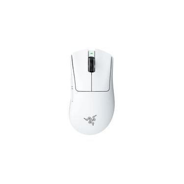 Imagem de Mouse Gamer Sem Fio Razer DeathAdder V4 Pro, Até 45000 DPI, Ultra-Leve, HyperSpeed Gen-2, Branco - RZ01-05330200