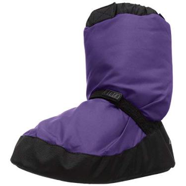 Imagem de Bloch Pantufa Feminina Quente, Roxa, Small