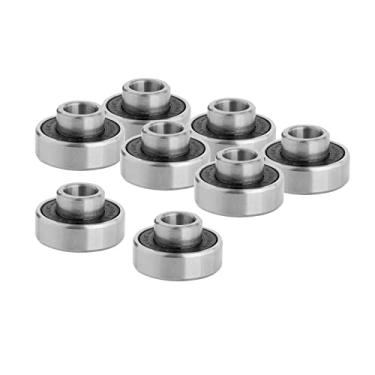 Imagem de Rolamentos de Longboard Espaçadores E Arruelas Embutidos - Longborad, Skates, Patins Inline, Superfície Sem Fricção - - -, Preto