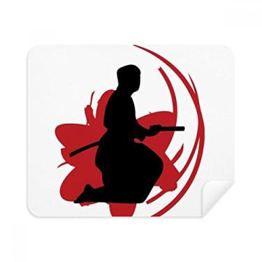 Imagem de Bushido Sakura Outline Pano de limpeza Japão, 2 peças, tecido de camurça
