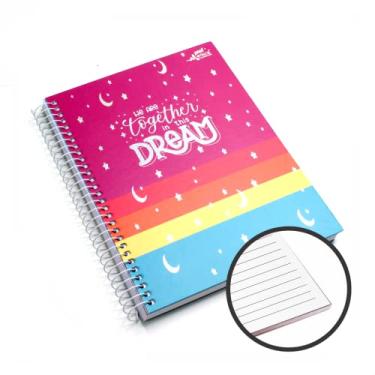 Imagem de Caderno Colegial Dream Pink 80 folhas 90g Merci