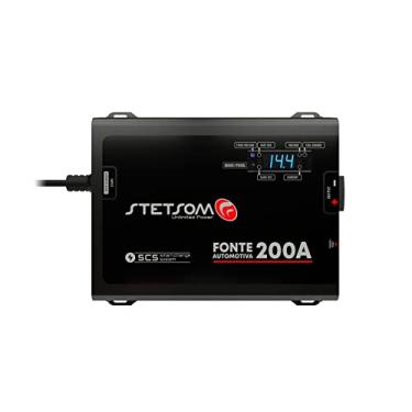 Imagem de Fonte Automotiva 200A Stetsom Carregador Digital