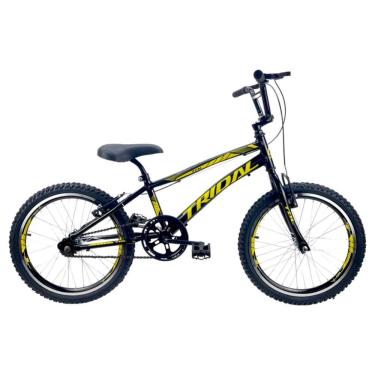 Imagem de Bicicleta Aro 20 Infantil Cross Tridal Bike - Preto