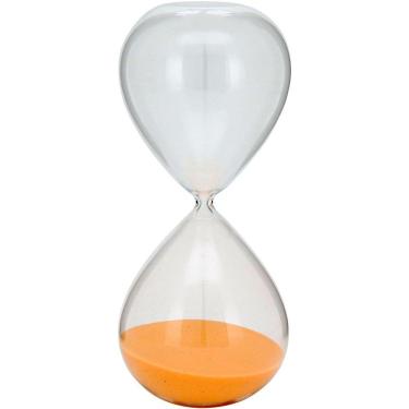 Imagem de AMPULHETA 24x10x10cm VIDRO TRANSP AREIA AMARELA