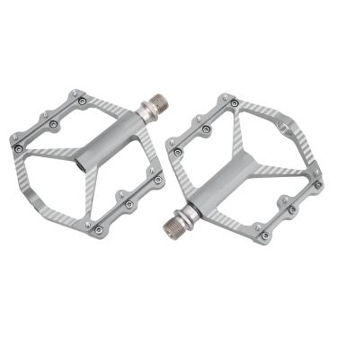 Imagem de Pedal de rolamento de bicicleta, pedal de rolamento de liga antiderrapante para bicicleta(Cor de titânio)