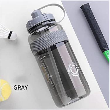 Imagem de 600-2000ML Garrafa Esportiva de Fitness ao Ar Livre Garrafas de Água de Grande Capacidade Bicicleta Portátil de Escalada Garrafas de Água Grátis Copos de Espaço para Ginásio