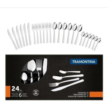 Imagem de Faqueiro talheres 24 Peças Buzios Inox Tramontina