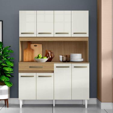 Imagem de Cozinha Cleo Compacta 08 Portas Aramóveis