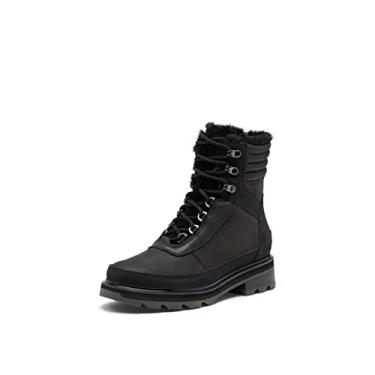 Imagem de SOREL Women's Lennox Lace Cozy Waterproof Boot - Jet, Black - Size 9.5