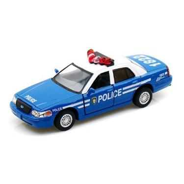 Imagem de KiNSMART Ford Crown Victoria NYPD 5" 1:42 Scale Police Interceptor Car w/Pullback Action