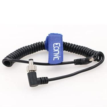 Imagem de Eonvic Cabo enrolado DC de 2,1 mm para travar plugue DC para Atomos Shogun