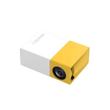 Imagem de Mini Projetor Portátil Led 1080P 600 Lumens Yg 300 Amarelo