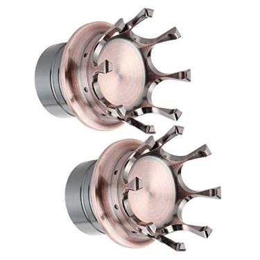 Imagem de Tampa do Eixo Dianteiro, Tampas do Eixo Dianteiro KIMISS Crown Styling Liga de Alumínio CNC Tampa Porca do Eixo Dianteiro para Modificação de Motocicleta (Bronze)