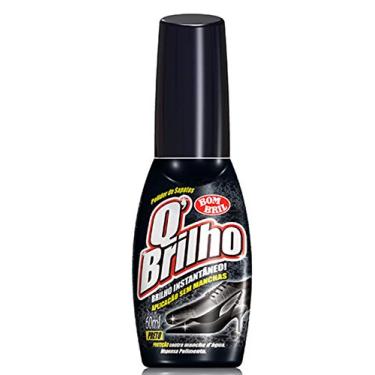 Imagem de Cera Líquida Para Sapatos Q´Brilho Preto 60 ml