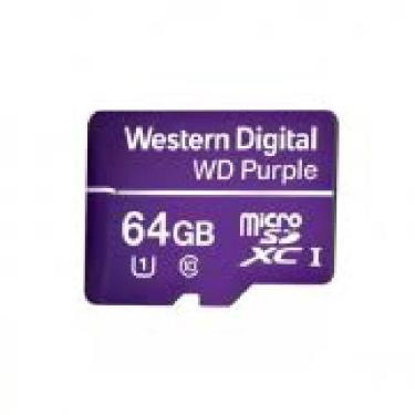 Imagem de Cartao De Memoria Micro Sd 64 Gb Wd Purple