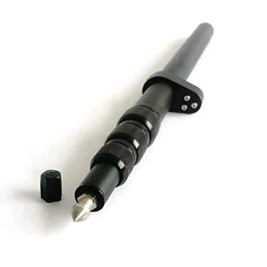 Imagem de Vara RTK portátil 47 cm a 150 cm de liga de alumínio haste central telescópica RTK