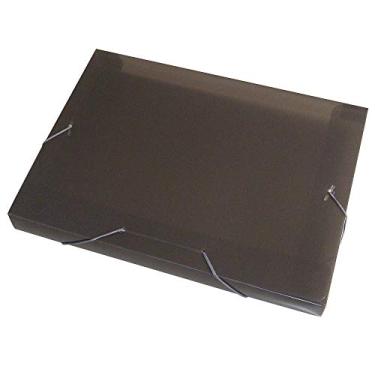 Imagem de Pasta Polipropileno Com Aba Elástica 30mm Fumê 1023 - Acp PASTA PP C/ABA ELASTICA 30MM FUME 1023 ACP***