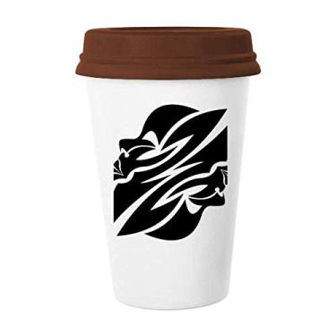 Imagem de Constellation Gêmeos Zodíaco Caneca de vidro bebendo cerâmica copo tampa