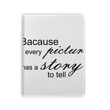 Imagem de História com citação Art Deco, presente moderno, caderno, capa de chiclete, diário de capa macia