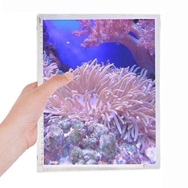 Imagem de Caderno de fotos da natureza Ocean Coral Science com folhas soltas e diário recarregável