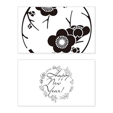 Imagem de Cartão de felicitações do festival de ano novo Sakura da cultura japonesa