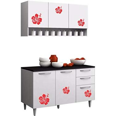 Imagem de Adesivo Armário Vermelho SEMPRE VIVA HOME DECOR