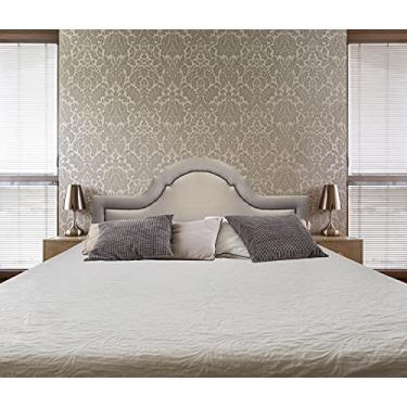 Imagem de Cabeceira Solteiro Provence Diamond Corino Bege 90 X 60