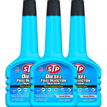 Imagem de Kit 3 Aditivo Para Motor Diesel Stp Para Limpeza Dos Injetores Diesel Fuel Injector Tre...