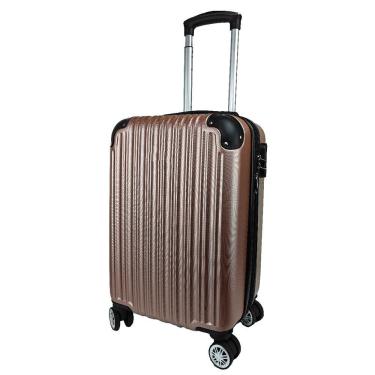 Imagem de Mala De Viagem De Bordo Pequena rodas 360° Abs Rígida Com 2 Zipers