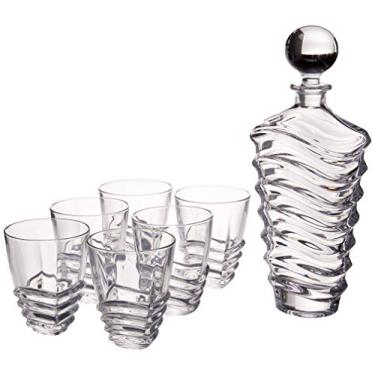 Imagem de Conjunto de 7 Peças Whisky de Vidro Sodo-Cálcico Rojemac Transparente