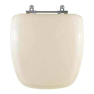 Imagem de Assento Sanitário Almofadado City Bege Claro para vaso Celite