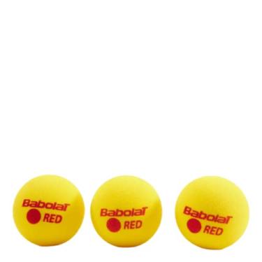 Imagem de BABOLAT 3 bolas de espuma unissex, amarelo/vermelho, tamanho único