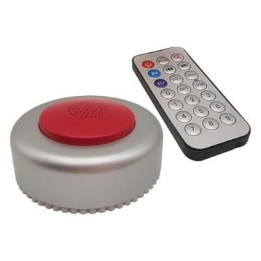 Imagem de Vaveren Máquina de peido com controle remoto, brinquedo com sons realistas, adereço para fazer barulho, festa de halloween, dia do tolo, Prata