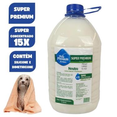 Imagem de Shampoo Profissional Super Premium Neutro Cachorro Pet Prócanine 5 Lit