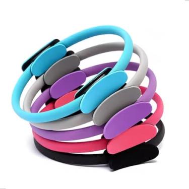 Imagem de Anel De Pilates Flexivel Arco Circulo Ring Tonificador Muscular Fisioterapia Treino