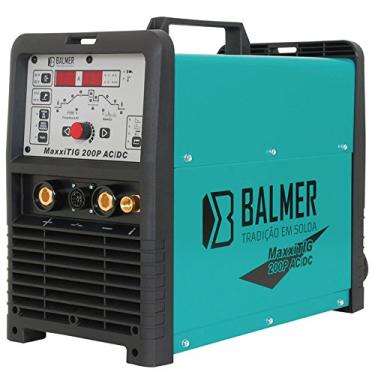 Imagem de Máquina de Solda Inversora TIG (AC/DC) e Eletrodo Revestido-BALMER-MAXXITIG200PAC/DC