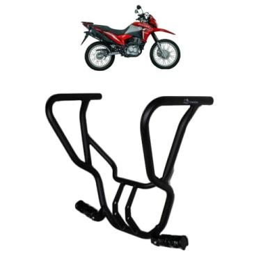 Imagem de PROTETOR DE CARENAGEM BROS 160 2022 A 2024 PRETO FOSCO MA ACESSÓRIOS