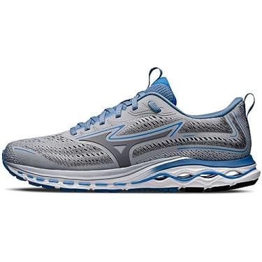 Imagem de Tênis Mizuno Wave Nitron 2 Masculino (Cinza e Azul, br_footwear_size_system, adult, numeric, numeric_42)